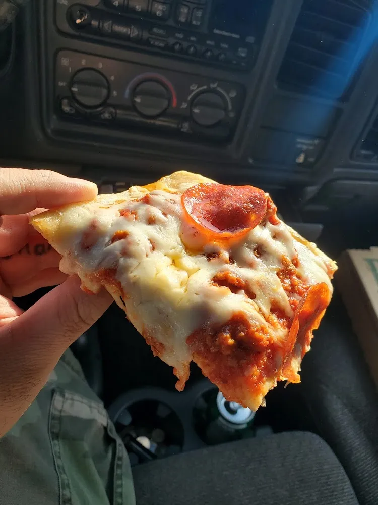 Pepperoni Pizza with Hot Sausage